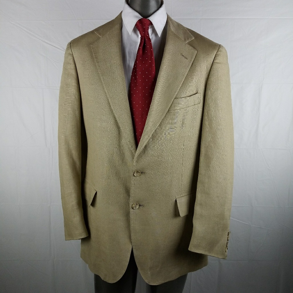 Vintage Polo University Club by Ralph Lauren Linen Blazer